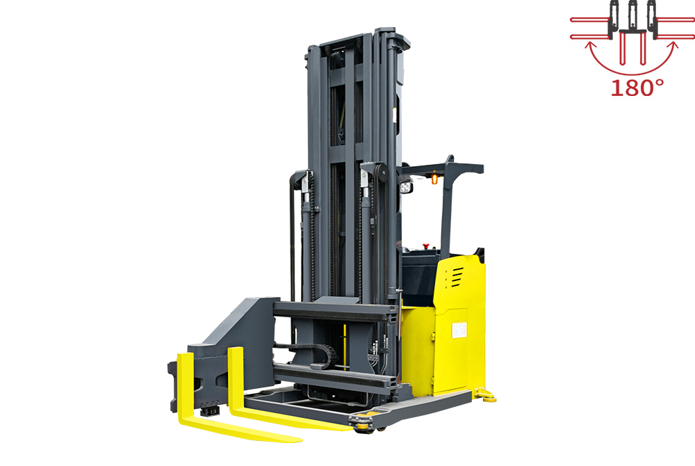 MC系列1.0-1.6噸站駕式三向堆垛車(chē)